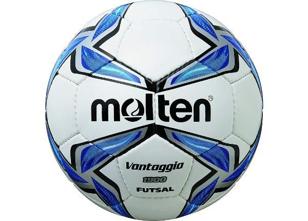 Футбольный мяч для зала Molten Futsal F9A2000 белый/ синий