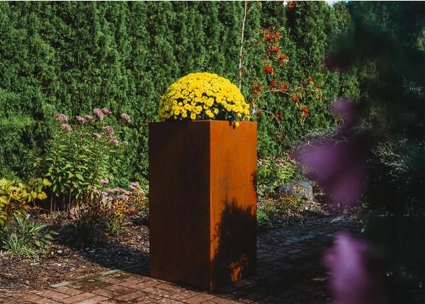 Цветочный горшок Manhattan Petteri Wiimaa Corten