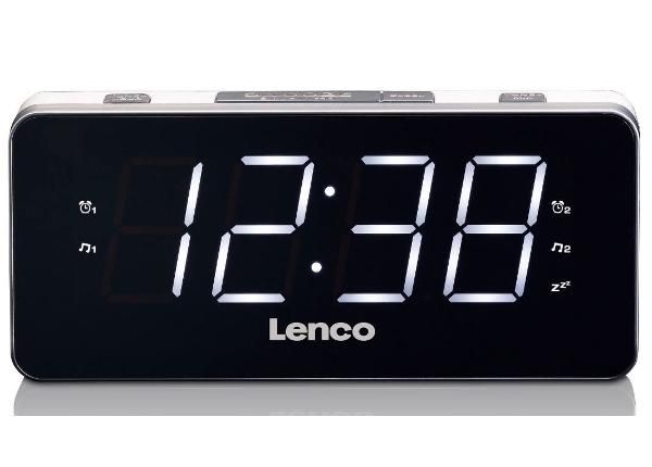 Часы-радио Lenco CR18, белые