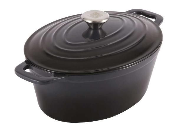 Чугунная кастрюля CS Kochsysteme Xanten, 36 x 28 см 075262, серый