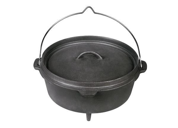 Чугунный котёл с крышкой Barbecook 9 л, Ø 32 см
