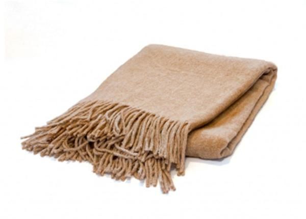 Шерстяной плед 140x200 см