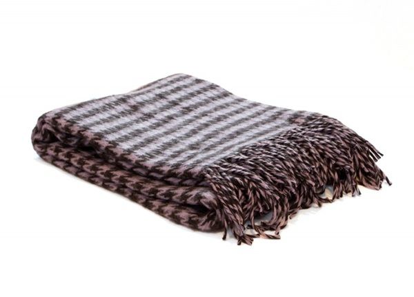 Шерстяной плед 140x200 см