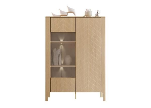 Шкаф-витрина Malumi + LED