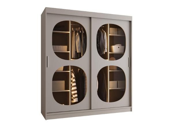 Шкаф-купе Bahrajn 180 см + LED