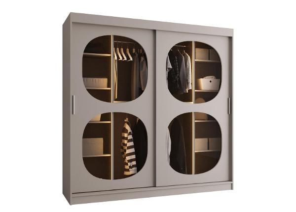 Шкаф-купе Bahrajn 200 см + LED