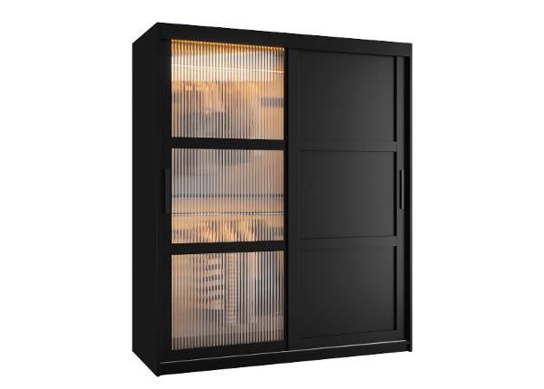 Шкаф-купе Flutes 150 см + LED