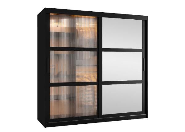 Шкаф-купе Flutes 180 см + LED