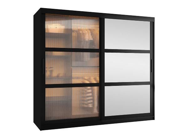 Шкаф-купе Flutes 200 см + LED