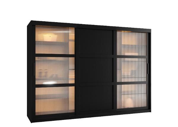 Шкаф-купе Flutes 250 см + LED