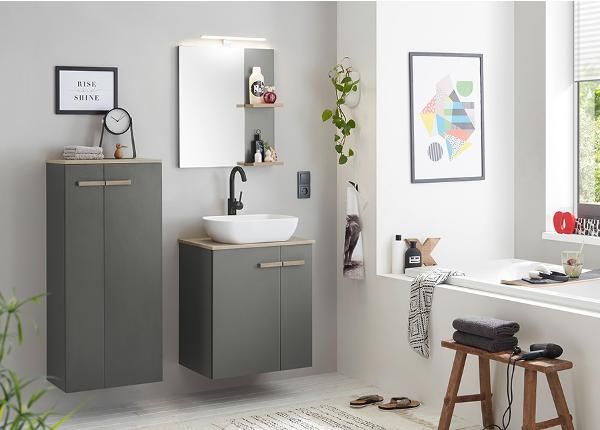 Шкаф под раковину + раковина Solid