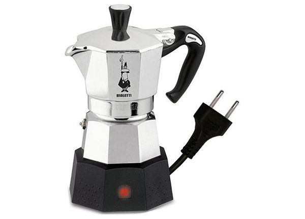 Электрическая кофеварка для эспрессо Bialetti Moka Elettrika 0007290 на 2 чашки