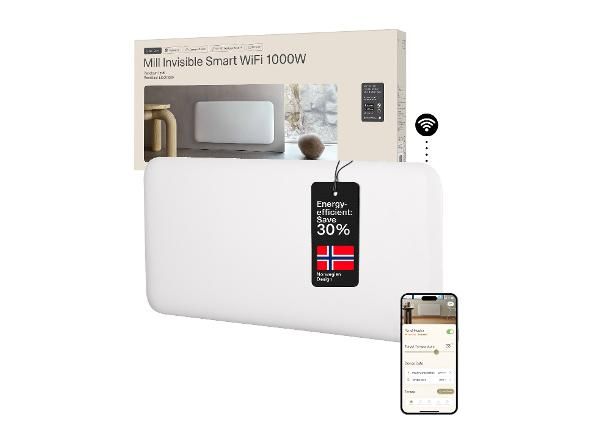 Электрический радиатор Mill Invisible Smart WiFi Gen.4 PA1000WIFI4