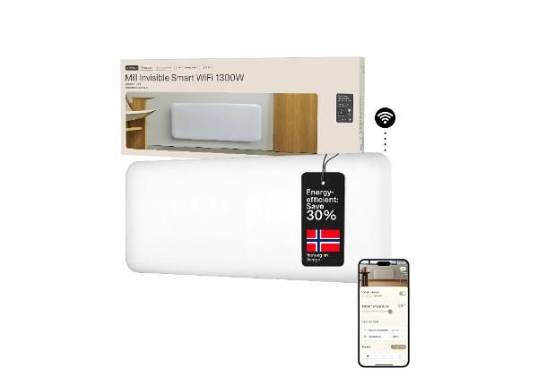 Электрический радиатор Mill Invisible Smart WiFi Gen.4 PA1300WIFI4