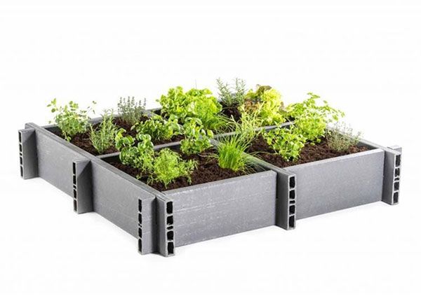 Ящик для грядки Garden Box 120x120x22 см