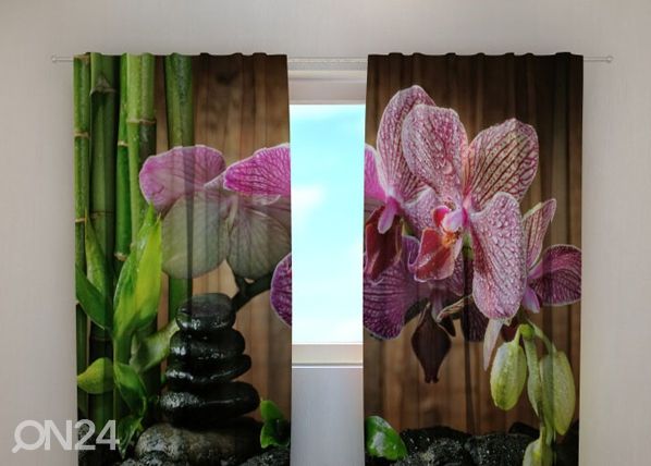 Просвечивающая штора Sparkling orchid 240x220 cm