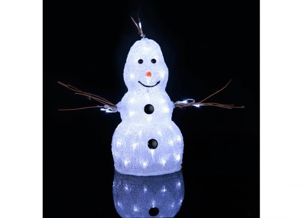 Акриловая фигура Snowman 38 cm