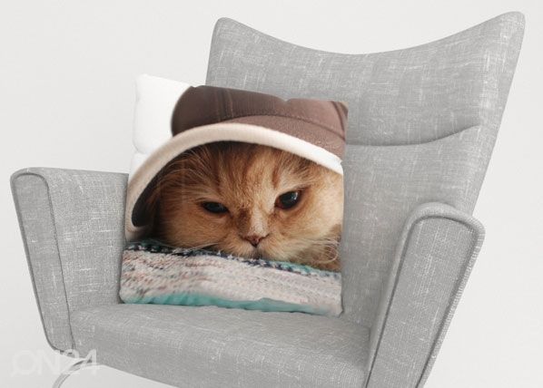 Декоративная наволочка Cat in the Hat