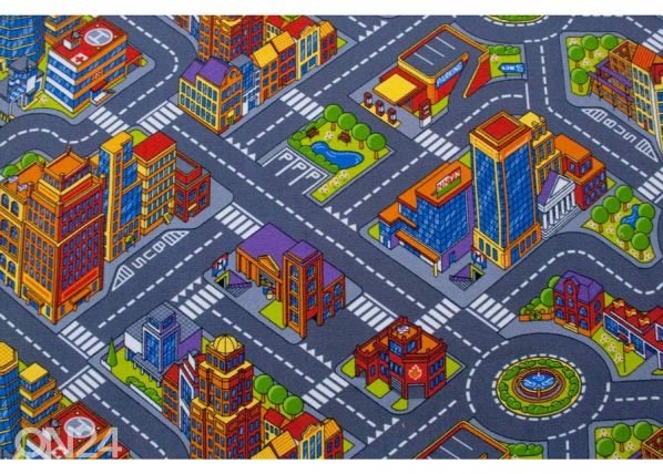 Ковер в детскую Большой город 100x200 cm
