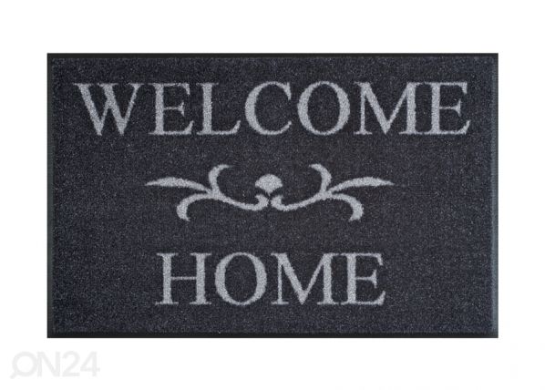 Ковер Welcome Home anthrazit 50x75 cm