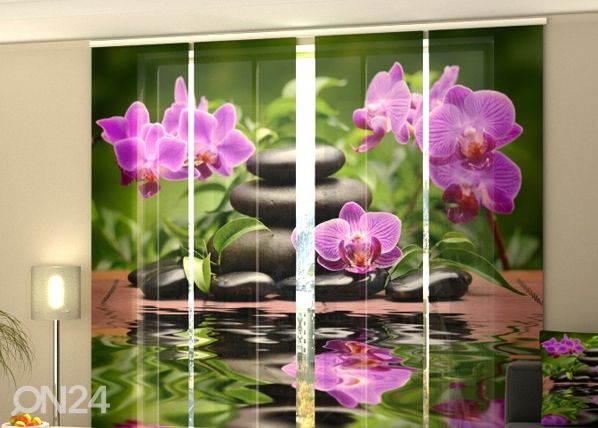 Затемняющая панельная штора Orchids in the Garden 240x240 см