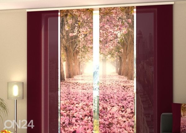 Полузатемняющая панельная штора Alley Magnolias 240x240 см