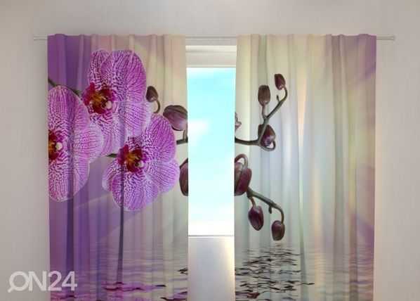 Полузатемняющая штора Lilaceous orchid 240x220 см