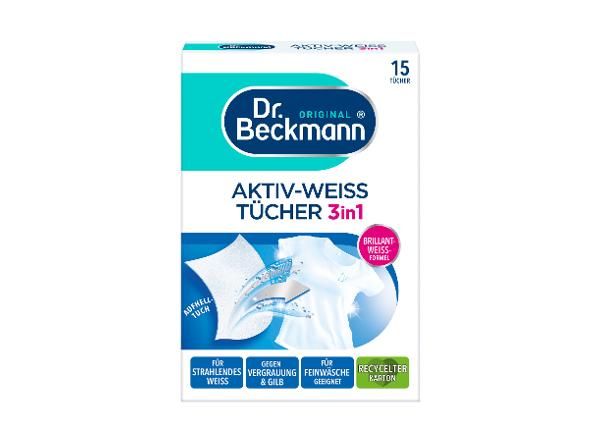Cалфетки для отбеливания белья Dr.Beckmann 15шт