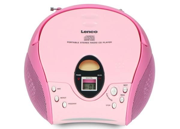 CD-радио Lenco SCD24P, розовый