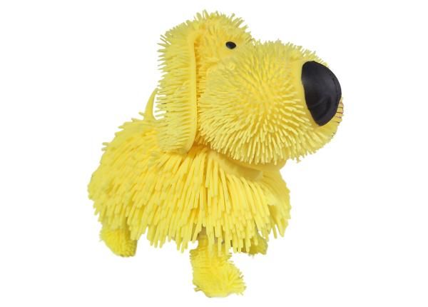 Gerardo's Toys бахромчатая собака с музыкой, желтая