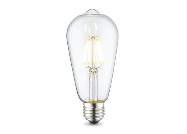 LED лампочка Drop, E27, 4W