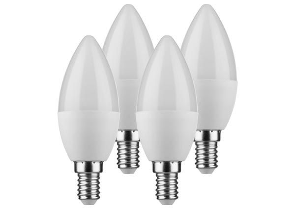 LED лампочка E14 5,5 Вт 4 шт