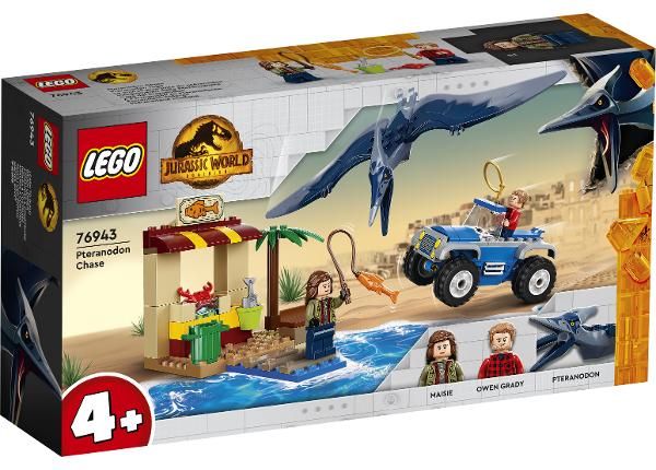 LEGO Jurassic World Pteranodoni погоня