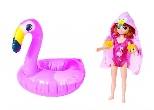 Lottie кукла Swimming with Flamingo