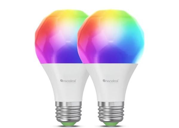 Nanoleaf Essentials Matter Wi-Fi умная лампа A60 E27 (комплект из 2 шт.)