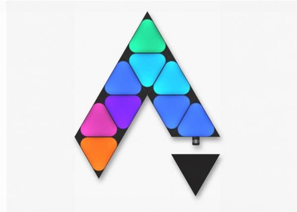 Nanoleaf Shapes Black Mini Triangles расширительный комплект (10 панелей), чёрный