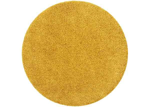 Narma длинношерстный ковер Spice™ yellow круглый Ø 200 см