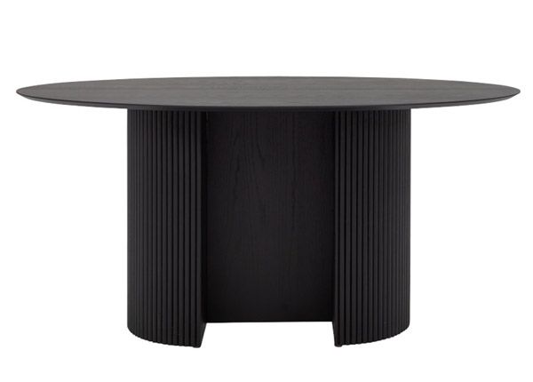 Tenzo обеденный стол Rod 160x110 cm, чёрный