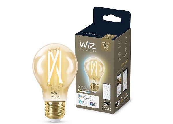 Wiz Wi-Fi лампочка золотая 50 Вт A60 E27 2000-5000K