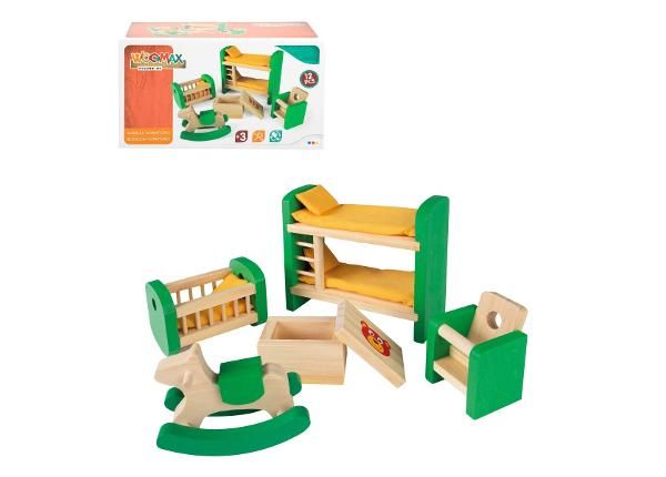 Woomax деревянная кукольная мебель детская комната