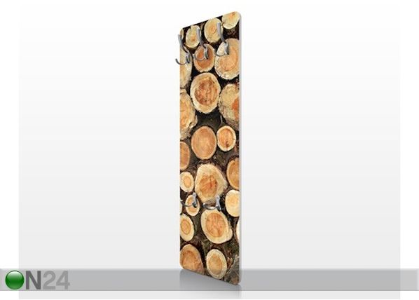 Вешалка настенная Logs 139x46 cm