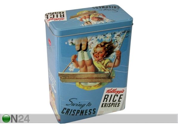 Жестяная коробка Kellogg's Rice Krispies 4 л