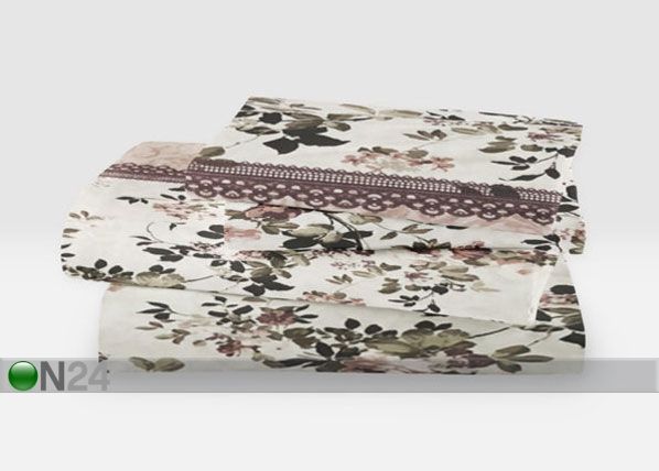 Комплект постельного белья из сатина Flower 150x210 см