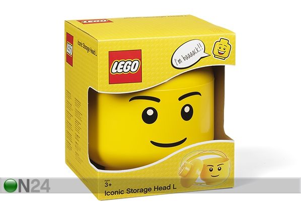 Коробка для хранения LEGO мальчик