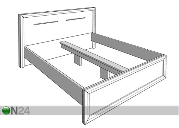 Кровать Balance 160x200 cm