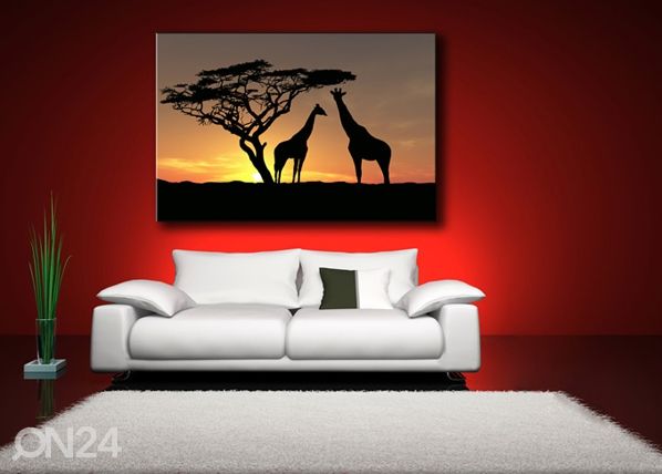 Настенная картина Африка 60x80 см