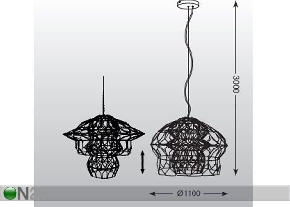 Подвесной светильник Mandalight Ø110 cm LED
