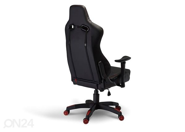 Рабочий стул Gaming de Luxe, чёрный/красный