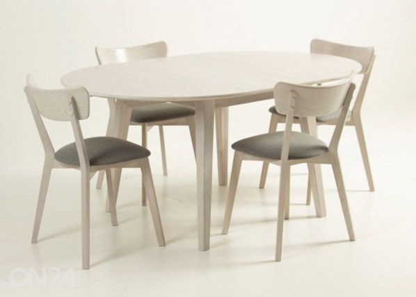 Удлиняющийся обеденный стол 110-160x110 cm