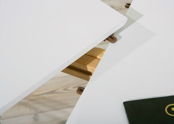 Удлиняющийся обеденный стол Ovali 90x140-180 cm